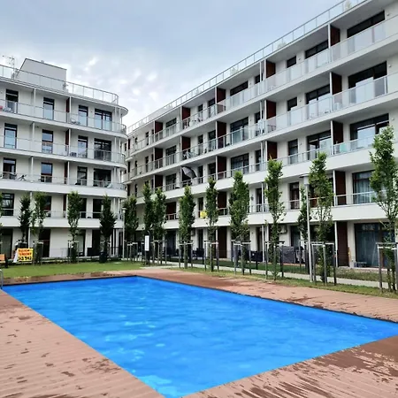 Апартаменты Harmonia Z Basenem By & Apartments, Ku Morzu Сянозеты